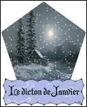 Le dicton de Janvier
